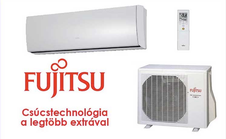 Fujitsu LT inverteres klíma