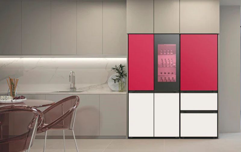Az LG MoodUP hűtőszekrénye színesebb életstílust hoz a konyhába